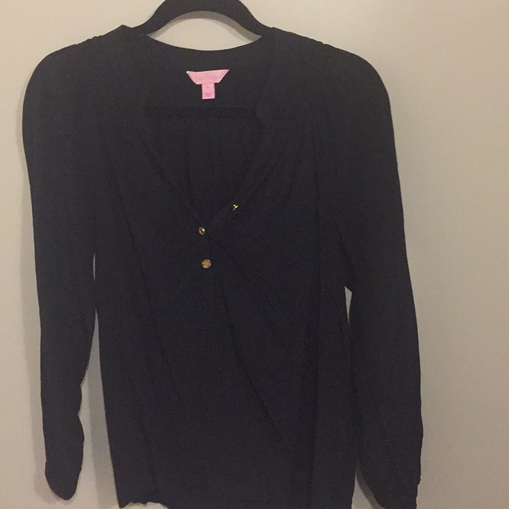 Lilly Pulitzer black top